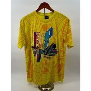 Genuine King of Hearts Bold Shirt SIZE Medium Yellow